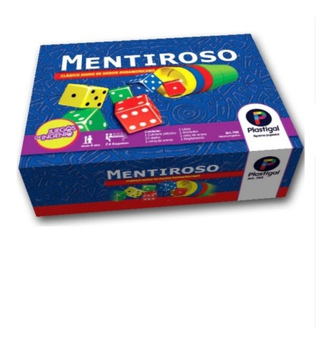 Juego De Mesa Mentiroso Clasico  Plastigal Original Lelab