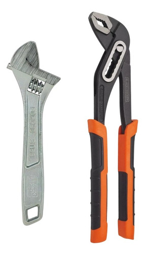 Set Black&decker Llave 150mm + Pico De Loro 250mm