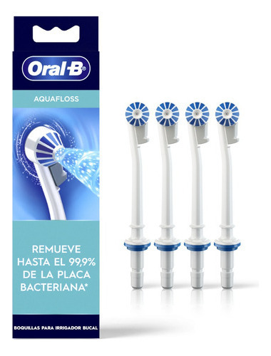 Aquafloss Boquillas De Repuesto Para Waterflosser Oral-b 4un