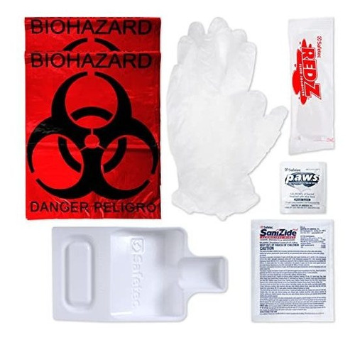 Biohazard Fluido Limpiar Kit W-rojo Z