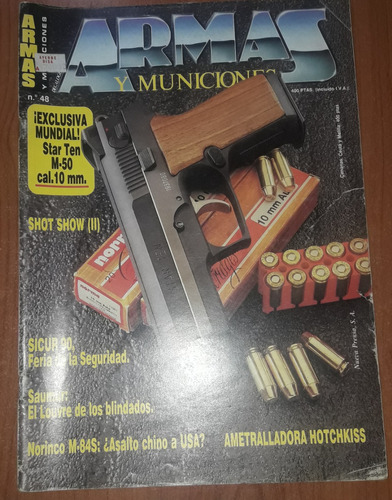 Revista Armas Y Municiones N°48 Año 1986 