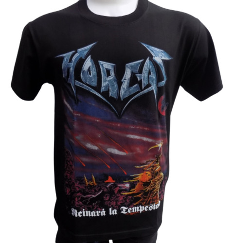 Remera De Horcas Reinará La Tempestad Rockería Que Sea Rock 