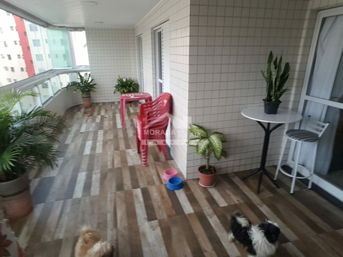 Imagem 8 de 30 de Apartamento Em Vila Guilhermina, Praia Grande/sp De 157m² 4 Quartos À Venda Por R$ 750.000,00 - Ap1911965-s