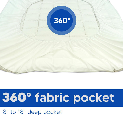 Greaton, Protector De Colchón, Funda De Almohada De Algodón
