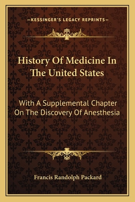 Libro History Of Medicine In The United States: With A Su...