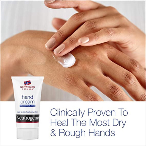 Fórmula Neutrogena Unscented Noruego Crema De Manos, 2 Onzas