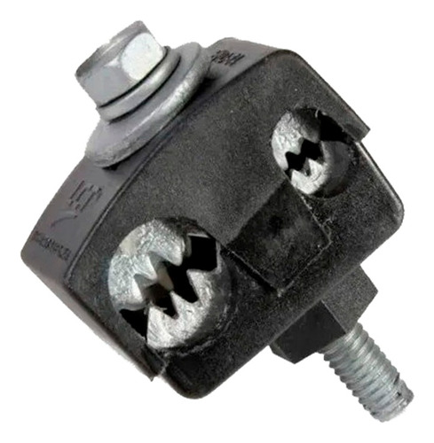 Conector 1995-2 Aluminio (mn207e) Con  T/ Fusible 1 Metal-ce