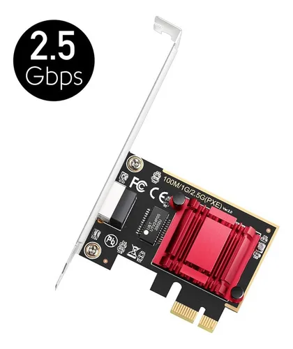 Tarjeta De Red Cudy Pe25 Pci-e 2.5 Gbps Con Low Profile