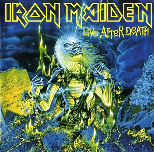 Iron Maiden - Live After Death - 2 Cds ( Detalle)