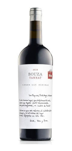 Vino Bouza Las Espinas Tannat 750 Ml