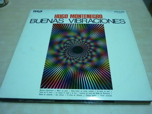 Hugo Montenegro  Buenas Vibraciones Vinilo Impecable