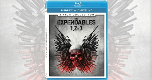 Los Indestructibles 1, 2 Y 3 Trilogía En Blu Ray Nuevos