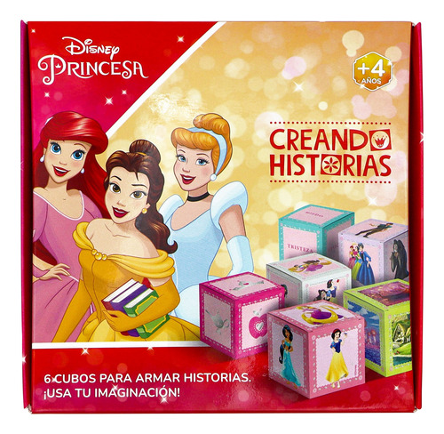 Juego De Mesa Disney Princesas Creando Historias Con Cubos