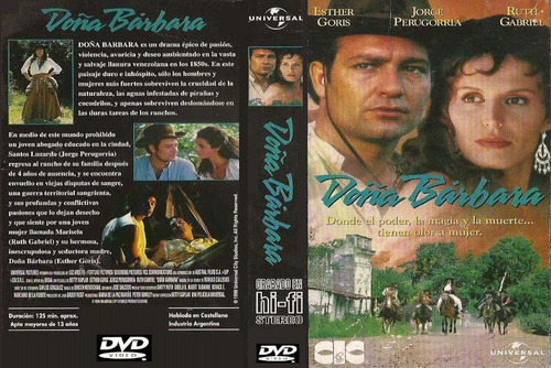 Doña Bárbara - Esther Goris - Rómulo Gallegos - Dvd