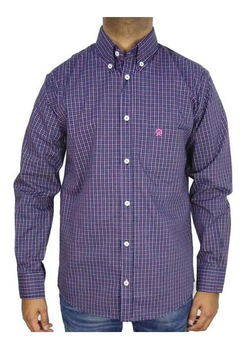 Camisa Country Masculina Xadrez Ox Horns 9126