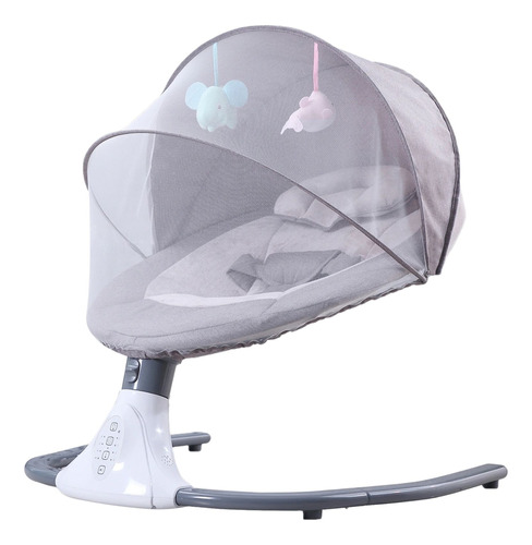 Columpio Mecedora Electrica Para Bebe Mosquitero Cuna Moises