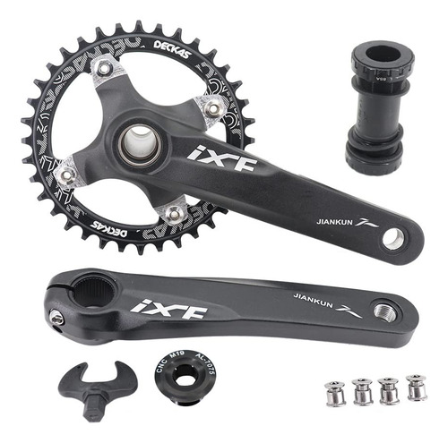 Djc Bielas Para Bicicleta 104bcd Con Plato Bsa Soporte Infer