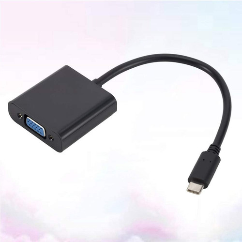 Imagen 1 de 2 de Cable Conversor Adaptador Tipo C A Vga Hembra Ade Ramos