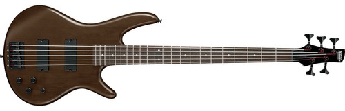 Bajo Ibanez Gsr205bwnf 5 Cuerdas Eq. Phatll. Walnut Flat