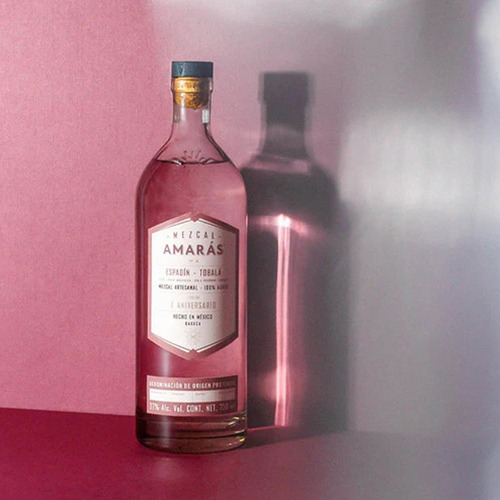 Mezcal Amarás Tobala Espadín 750 Ml