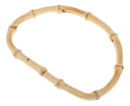 S Bolso De Mano De Bambú Natural De Bricolaje Bolsa De Asa