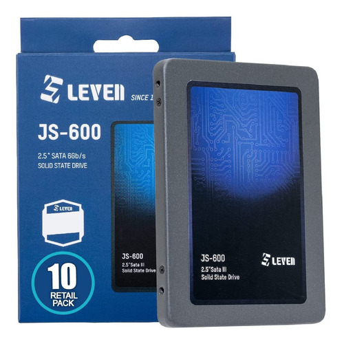 Imagen 1 de 3 de Disco Solido 256gb Ssd Leven Garantía 2 Años Tienda Envios