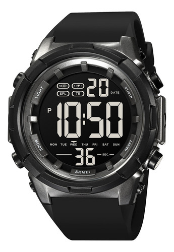 Reloj Hombre Skmei 1845 Caja Ø51mm - Impacto Malla $$$ Fondo Tn