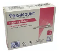 Comprar Hojas De Bisturí Paramount Número 15c Caja X 100 Un.