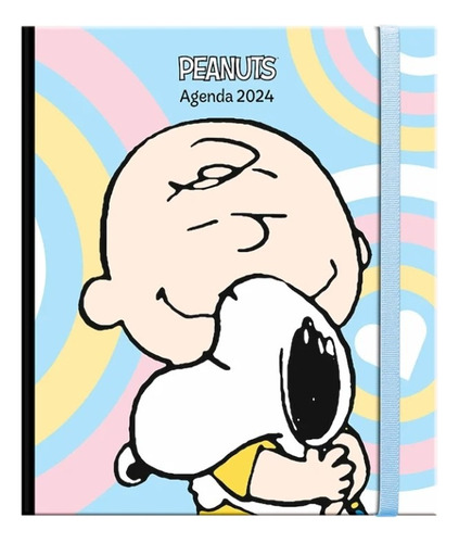 Agenda Snoopy Semanal 2024  Pastel (17×20)