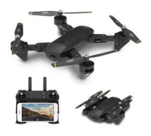 Drone Con Cámara Full Hd 720p Dm107s 2 Baterías Wifi 2,4ghz