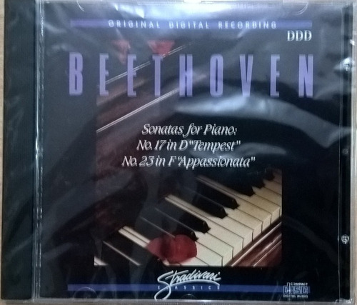 Beethoven Cd: Sonatas For Piano ( England )