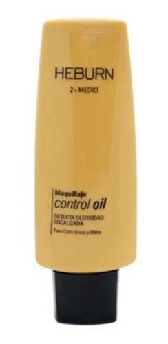 Base Maquillaje Profesional Control Oil Cutis Graso Heburn