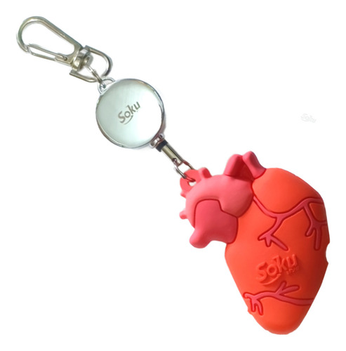 Soku Llavero Yoyo Rompea Ampolletas Corazón Enfermera