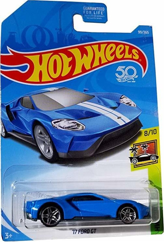 Ruedas Calientes 2018 Hw 8/10 Exóticos '17 Ford Gt 99/365