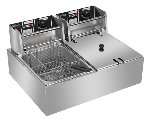 Freidora Eléctrica Profesional Zimtown De 12 Litros 5000w