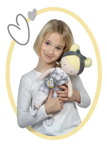 Silla De Cuevas Set 2 En 1 Coche + Muñeca Pipo Niños Juguete