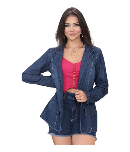 Max Blazer Jeans Feminino Lary