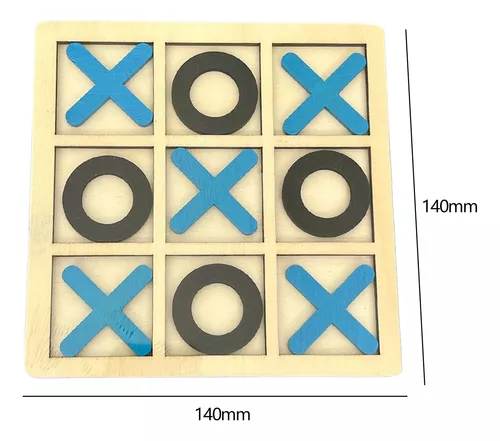 Madeira tic tac toe jogo de estratégia jogos de tabuleiro festa