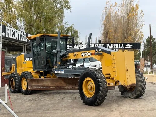 Motoniveladora John Deere 670 G Año 2015 Rentaltrucks Vial