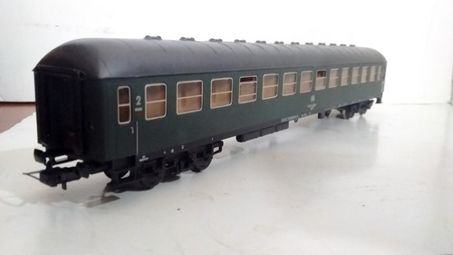 Vagon De Pasajeros Y Equipaje Escala Ho 1/87 Marca Rowa 6y13 (Usado)