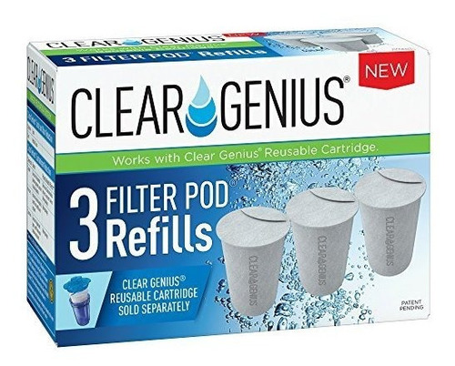 Clear Genius Capsula Filtro Pauete 3 Sr-3 Incluye Que 2