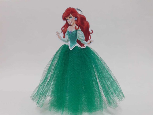 10 Tubetes Lembrancinha Ariel- Pequena Sereia