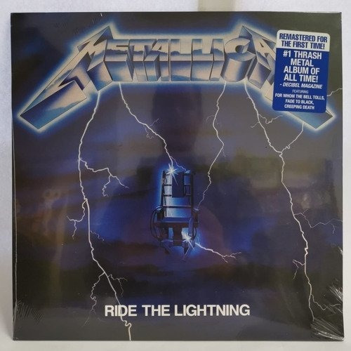 Metallica Ride The Lightning Vinilo Nuevo Y Sellado Detalle