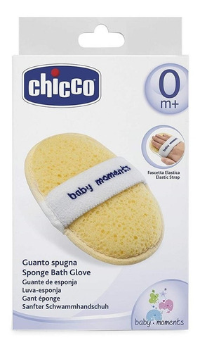 Imagen 1 de 2 de Chicco Guante Esponja De Baño Baby Moments