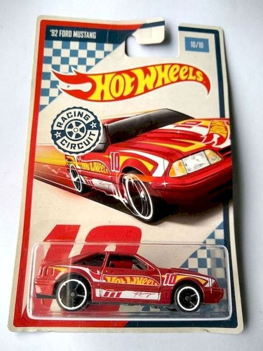 Ford Mustang 92 - Circuito de carreras 2017 - 1/64 - Hot Wheels