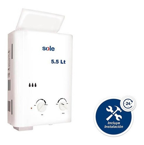 Terma A Gas Sole Solegasn05v2c 5.5 Lt