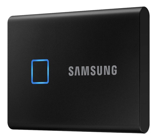 Imagen 2 de 5 de Disco sólido SSD externo Samsung T7 Touch MU-PC1T0 1TB negro