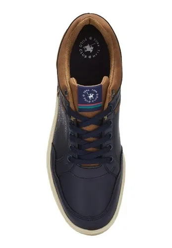 Tenis Polo Club Para Hombre Azul Marino Primavera 0728 And23