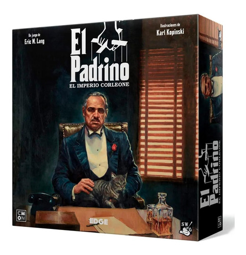 Juego De Mesa El Padrino El Imperio Corleone Edge +14 Febo