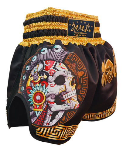 Short Azteca Y Grecas, Mma, Muay Thai Y Kick Boxing 